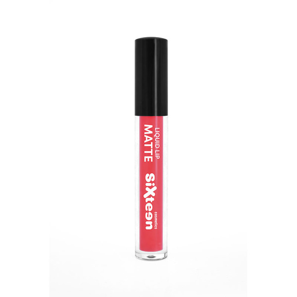 Sixteen Liquid Lip Matte # 525 Muse Pink 5ml