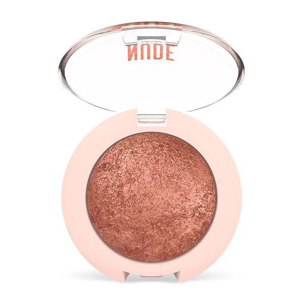 Golden Rose Nude Look Matte & Pearl Baked Eyeshadow #  02 Rosy Bronze 2,5gr