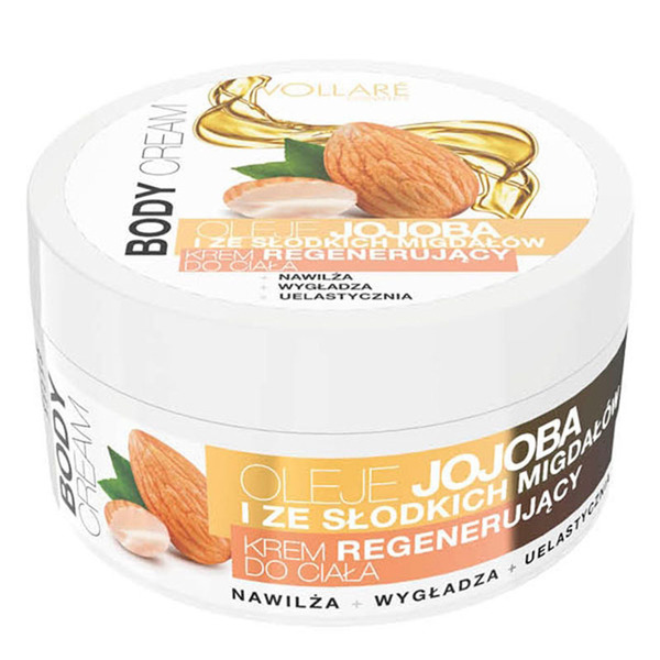 Vollaré Regenerating Body Cream With Jojoba And Sweet Almond Oils 175ml
