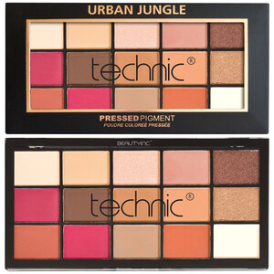 Technic 15 Eyeshadows Palette # Urban Jungle 15x2gr