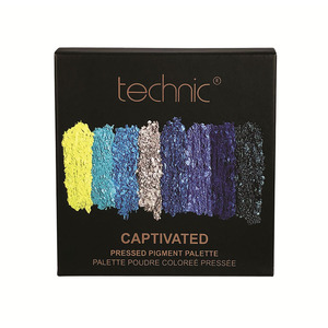 Technic Pressed Pigments Eyeshadow Palette # Captivated 6,75gr