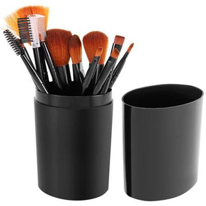 UpLac Professional Brush Set 12 pcs Black Plastic Case