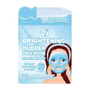 W7 Brightening 2 Step Treatment Rubber Face Mask 30gr