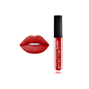 Elixir Liquid Lip Matte  # 421 Scarlet Red 5ml